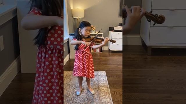 Somewhere Over the Rainbow - Freya Chen (3 yrs old), Cover, Violin