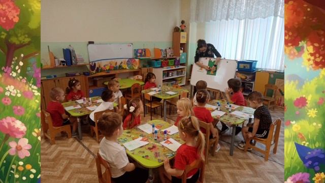 Аппликация Рыжая лисичка