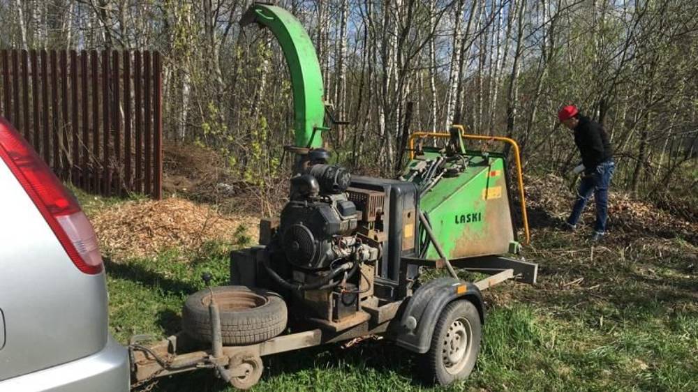 Аренда измельчителя веток Laski LS 150/27 | Аренда станков