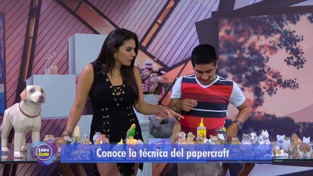 Entre Gente - Manualidades en papercraft