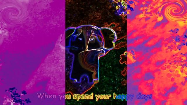 WASH YOUR HANDS - PINK NEON YELLOW - SPED UP THREE VOICE FX - THREE SIDES CHANNEL