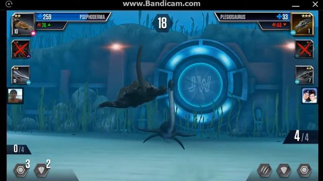 Jurassic World: The Game - Aquatic Player Duel Battle 19