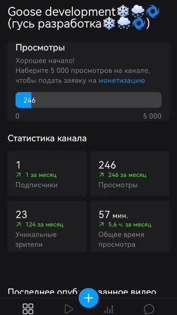 Накрутка просмотроов(не читы просто баг у меня их и так 346)