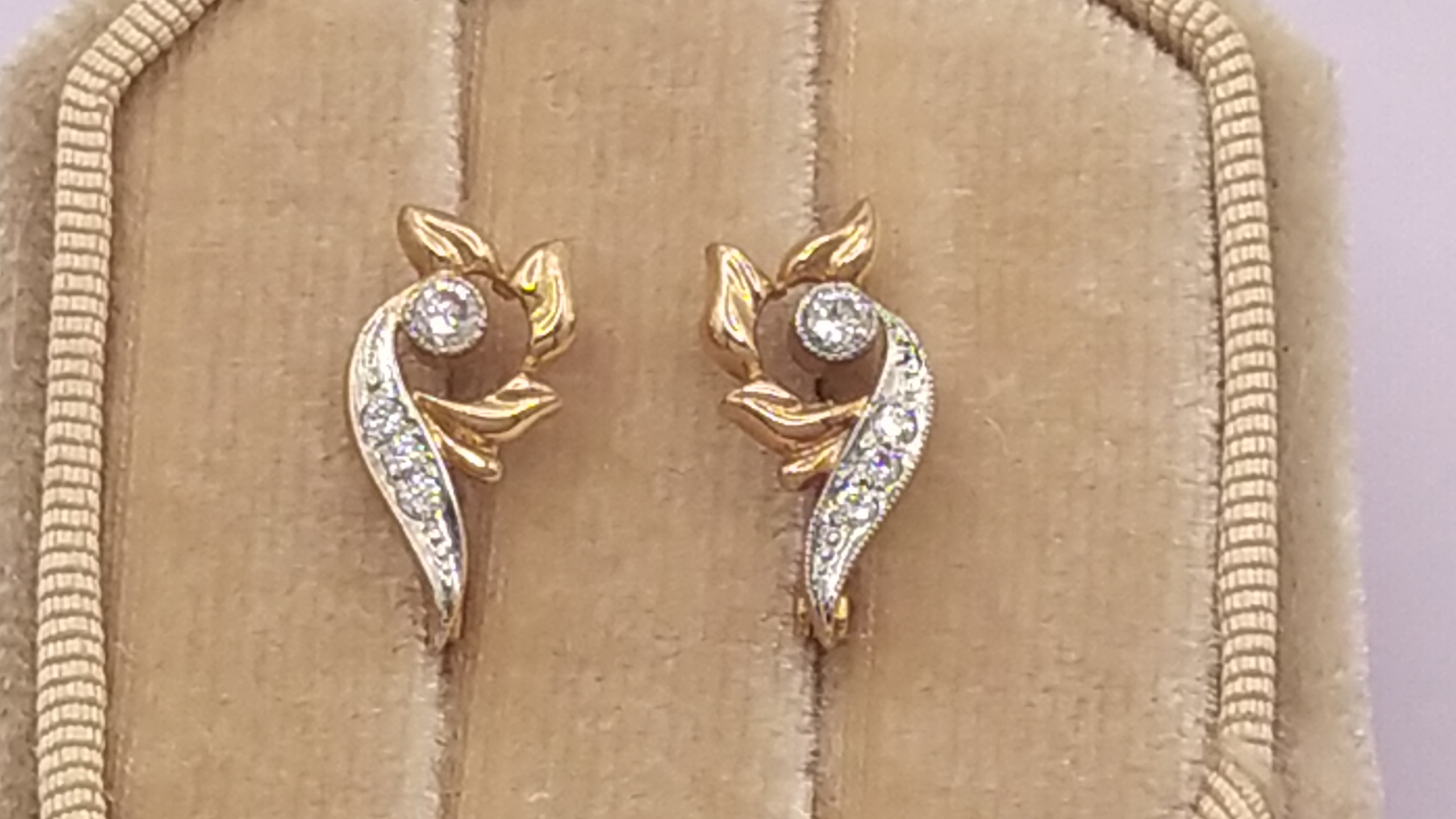 Серьги из золота 585 пробы 7000 р/гр на день публикации