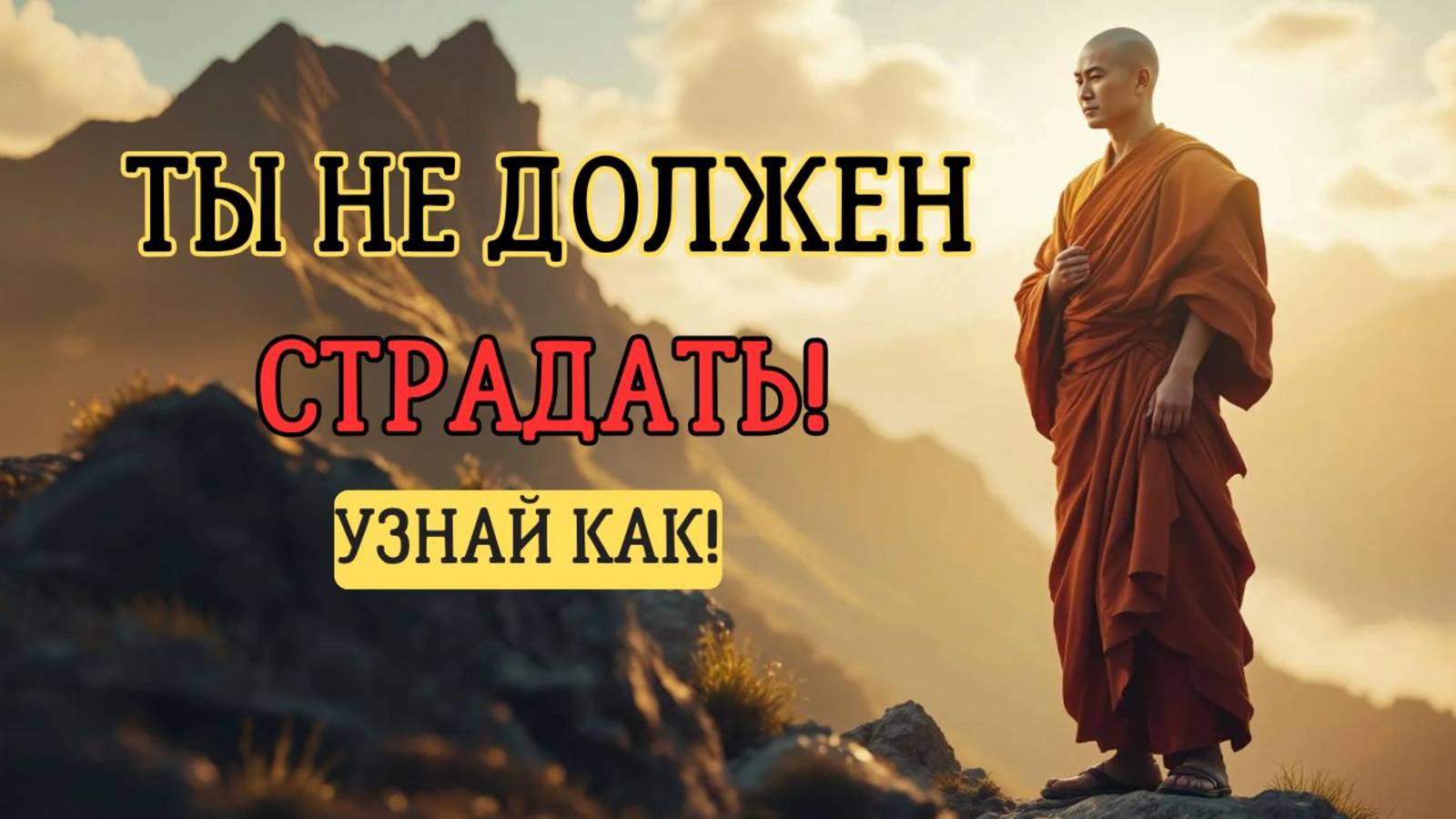 Освобождение от страданий как найти внутренний покой 🧘♂️