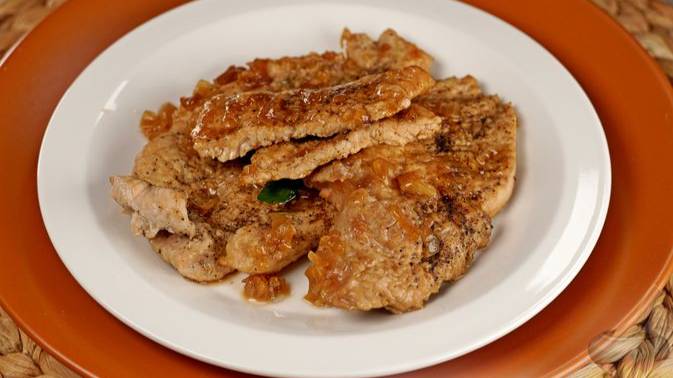 Как покорить мясоеда. ОТБИВНЫЕ В КИСЛО-СЛАДКОМ СОУСЕ