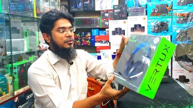Best Impressive Gaming Headphone Review || Vertux RGB Headphone with Noise Cancelling price bd
