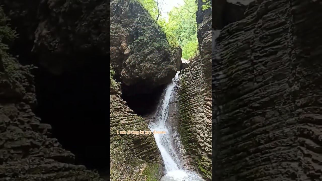 водопады Руфабго#путешествие #руфабго #краснодар #краснодарскийкрай #лагонаки #водопад #природа