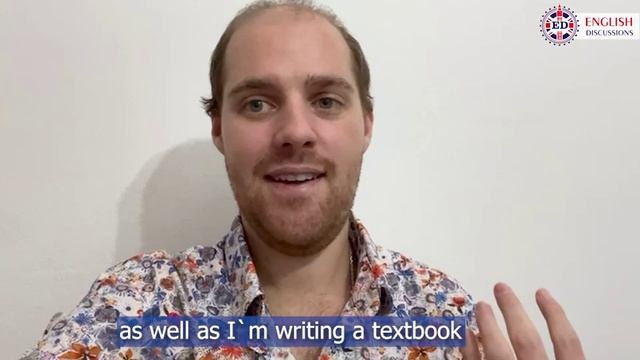 Наш преподаватель из США Джош - English Discussions