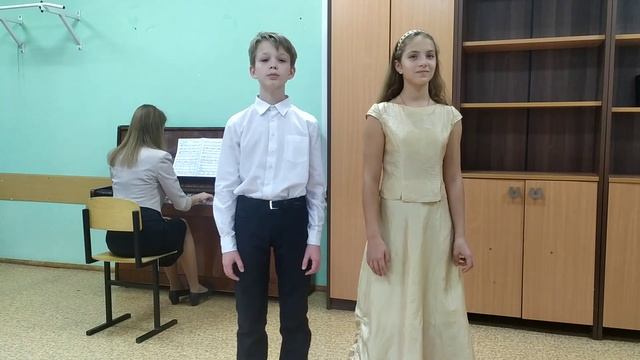 Мамонтов Юрий, Самойлова Зоя,  ансамбли, I группа (10-12 лет)