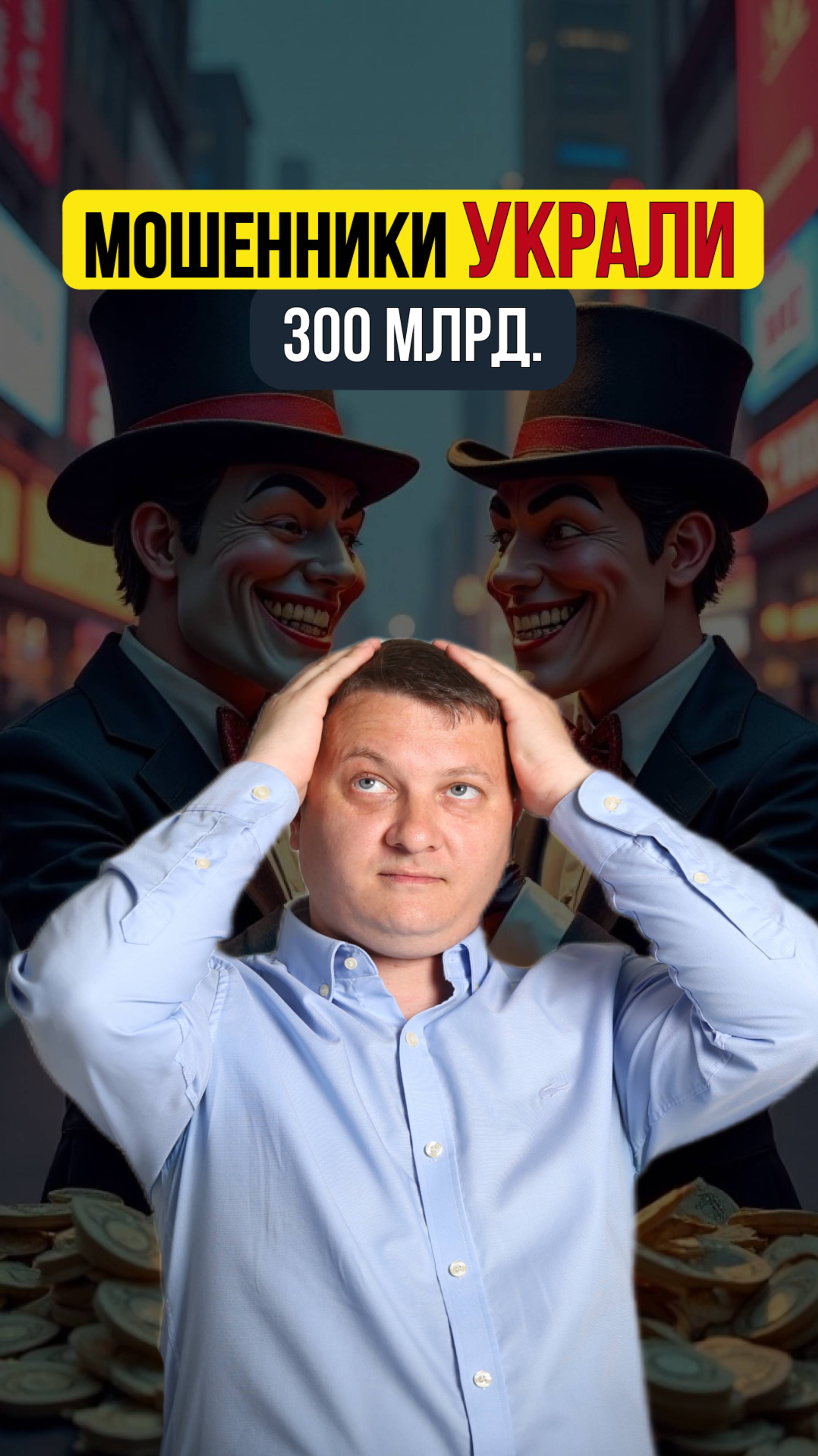 Мошенники украли у вас 300 млрд.