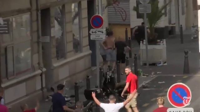 Russian Ultras attack England and Wales fans in Lille amid Euro 2016