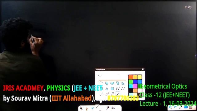 Geometrical Optics | Class 12 | JEE + NEET - 2025 | Lecture - 1 | Free First Class