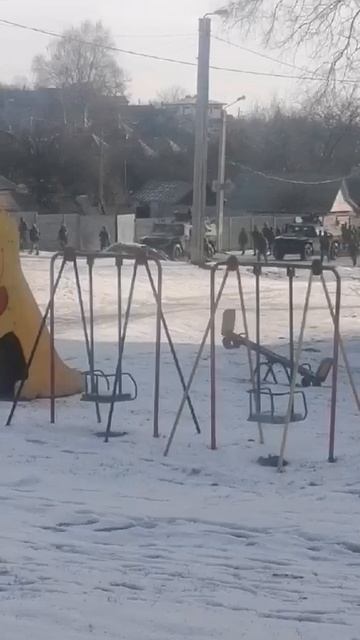 Начало первых боёв на территории Харькова. Техника ВС РФ под обстрелом, 02.2022