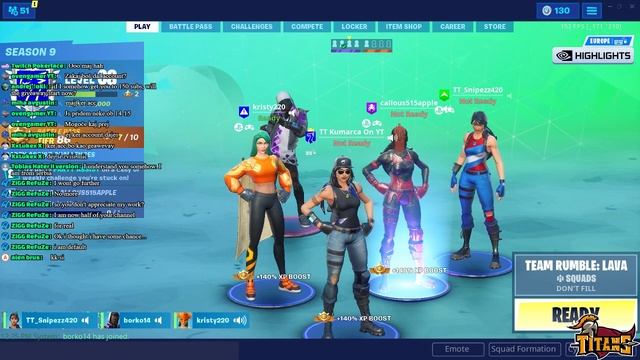 FORTNITE STREAM [SLO] GIVEAWAY NA 220 SUBS ACCOUNT 70+ SKINI