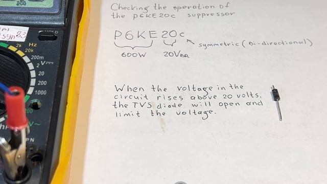 How TVS diode works.