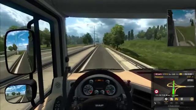 ПУТЬ ИЗ ЦЮРИХА В БЕРН В ИГРЕ ETS 2)
