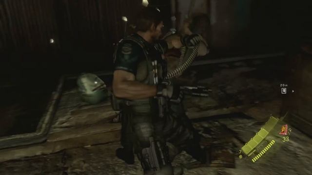 Прохождение Resident Evil 6 (Крис) - Часть 1 — Глава 1: Новый мутанты