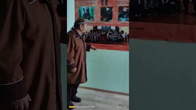 Отктытие экспозиции о воинах СВО. Встреча с нашим сотрудником, участником СВО Александром Колосовым,