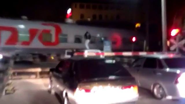 Как ингуши проважают поезд Назрань