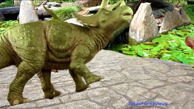 DINOSAUR Battle DINOSAUR Fight TRICERATOPS VS ANKYLOSAURUS Fun Ending Kids Toys