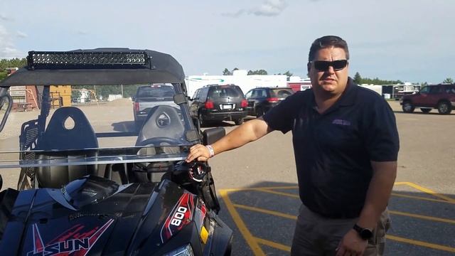 Hisun Strike 800 Custom. We do upgrades!