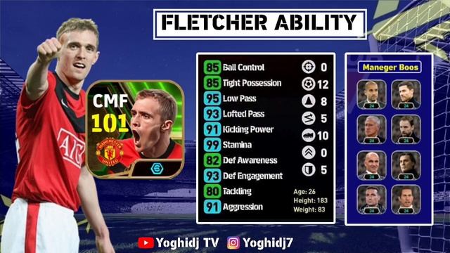 EPIC BALEEE ❗ SEBELUM GACHAA INILAH ABILITY EPIC BALE, FLETCHER, ROBSON EFOOTBALL 2024 MOBILE