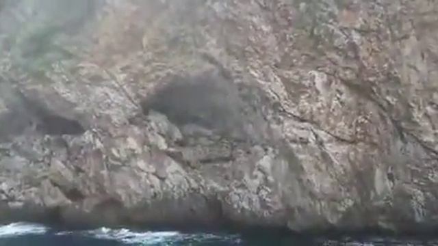 Нырок со скалы!