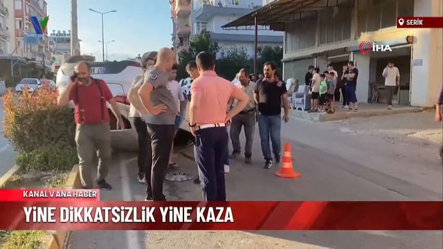 YİNE DİKKATSİZLİK YİNE KAZA