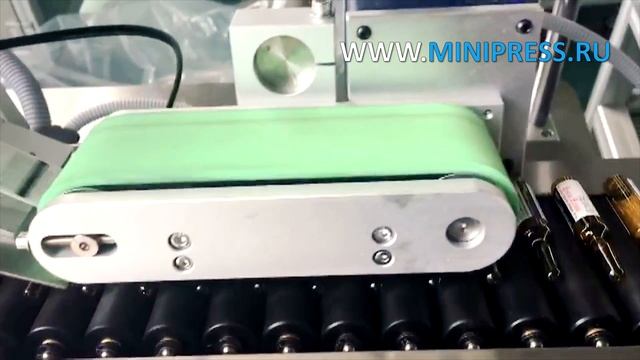 Автоматическая машина для наклейки этикеток на ампулы LM-15 Minipress.ru