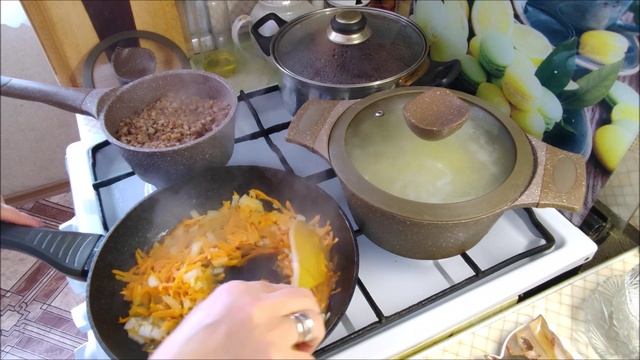 Сегодня простой вкусный обед // За окном снег