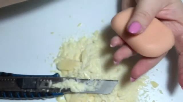 ASMR АСМР режу сухое мыло