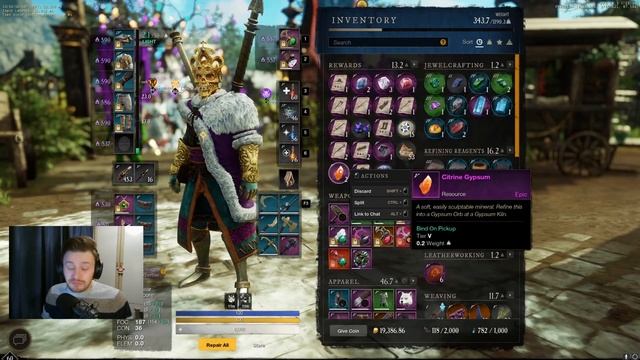 Quickest & Easiest Gypsum To Get Every Day in New World 1.2