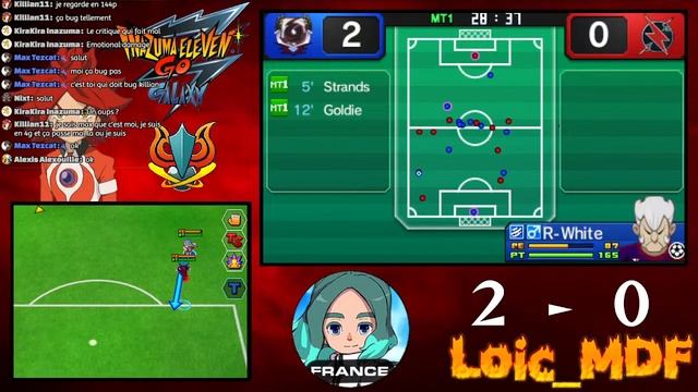 HC LoicMDF vs TR Ivanolo5 | Victory Road France Tourament | Inazuma Eleven GO Galaxy Online