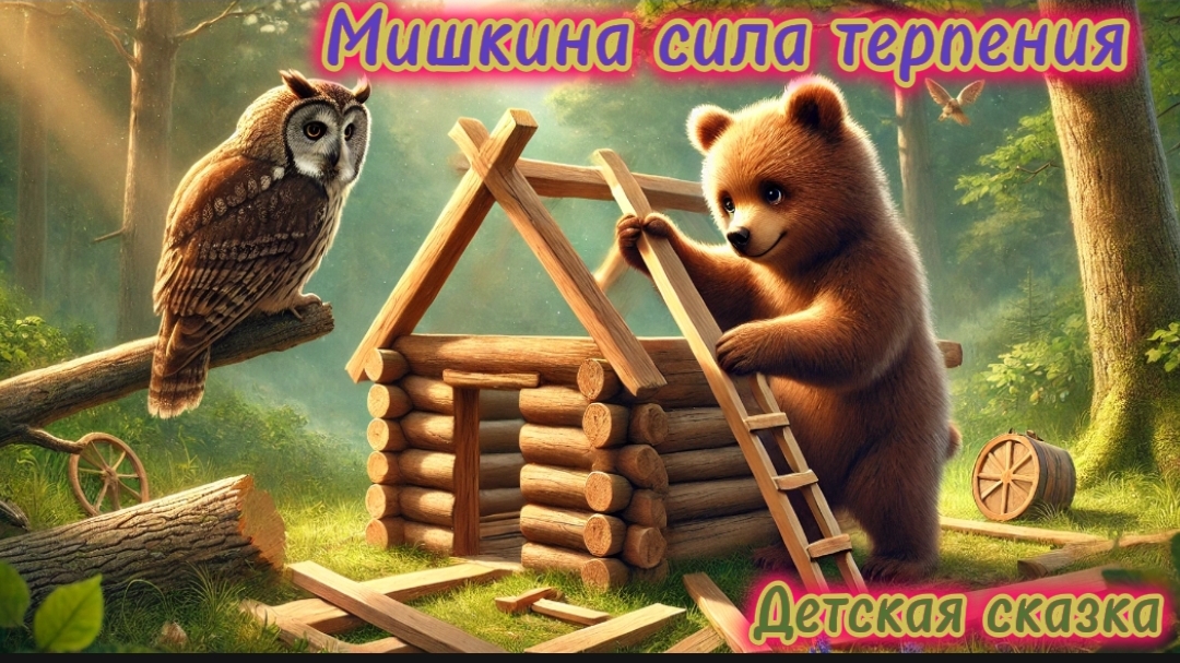 Сказка - Мишкина сила терпения