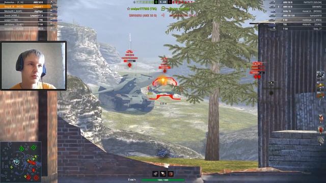 ОЧЕНЬ ХОРОШАЯ ИГРА НА Leopard 1 - Реплеи WoT Blitz