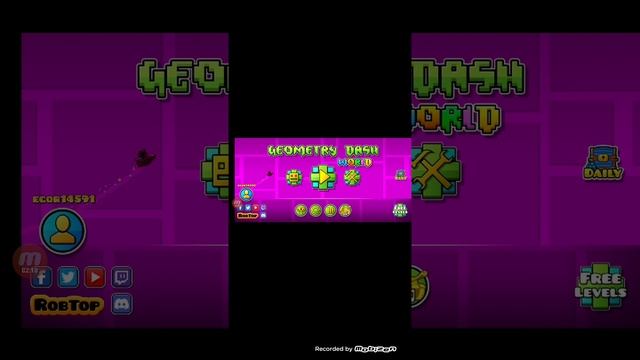 все версии geometry dash в одном видео
