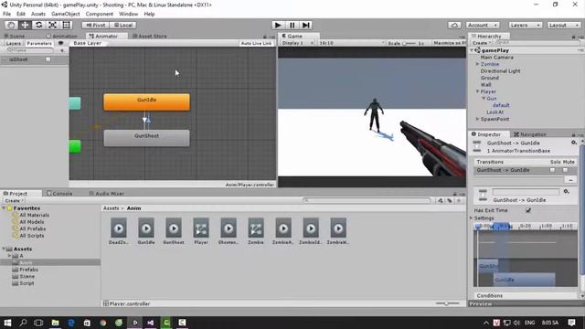 [Khóa học lập trình game Zombie Hunter với Unity3D] - Bài 10: Hiệu ứng bắn súng | HowKteam
