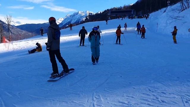 Сочи. Поднимаемся в горы. Роза Хутор. Роза Пик.