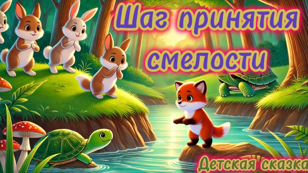 Детская сказка - Шаг навстречу смелости