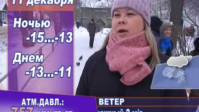 КунгурТВ 08 12 2017 Погода от народа на 1112