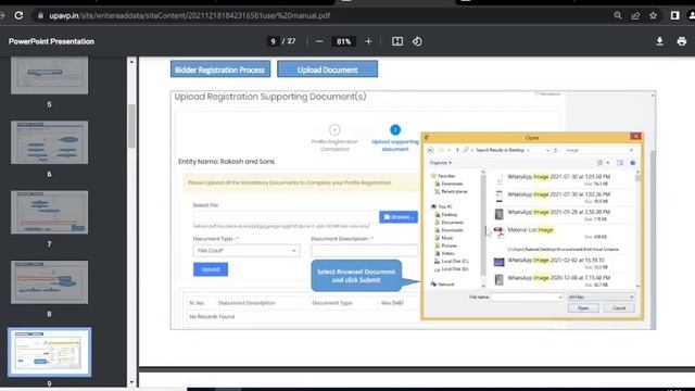 How to create account and fill registration form for awas vikas and kda to participate in E auction