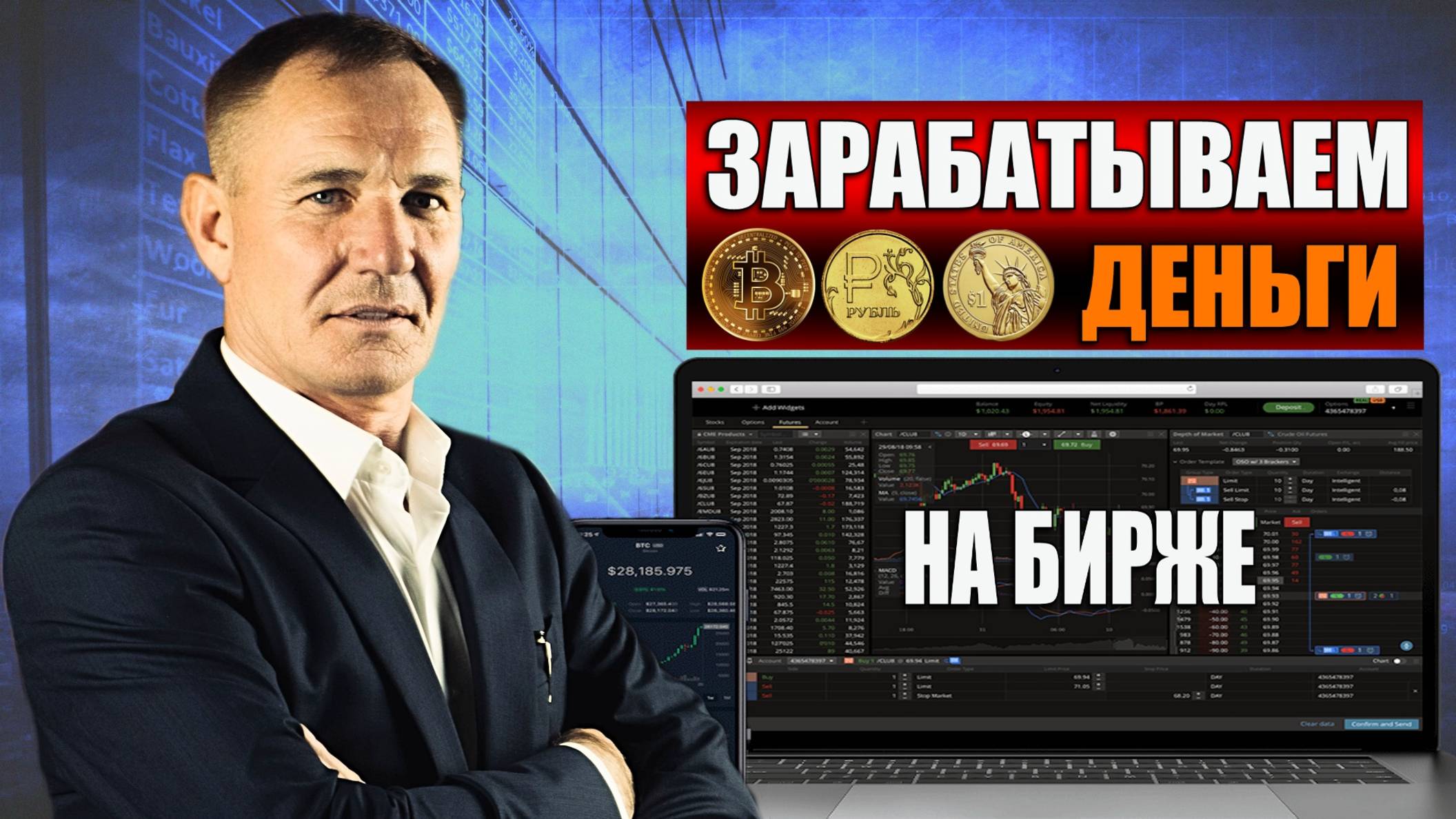 Как заработать на бирже сегодня 07.02.25. Акции Фьючерсы Биткоин профессиональный_трейдер