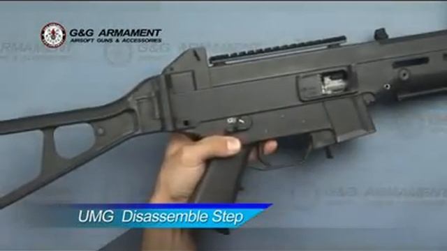 Desmontar ump45 / G36 airsoft G&G gearbox version 3 classic army tokyo marui, cyma