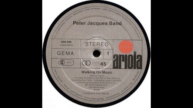 Peter Jacques Band Exotical Ly (1980)