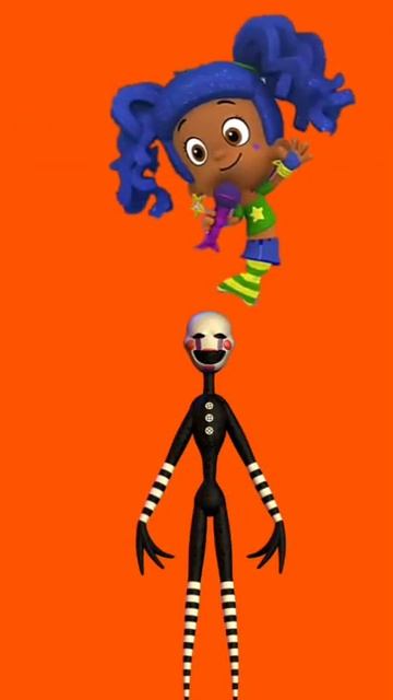 Bubble guppies vs Five Nights At Freddy's 7 edits