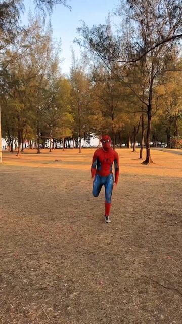 Where is Spider-Man running?#moscowspider