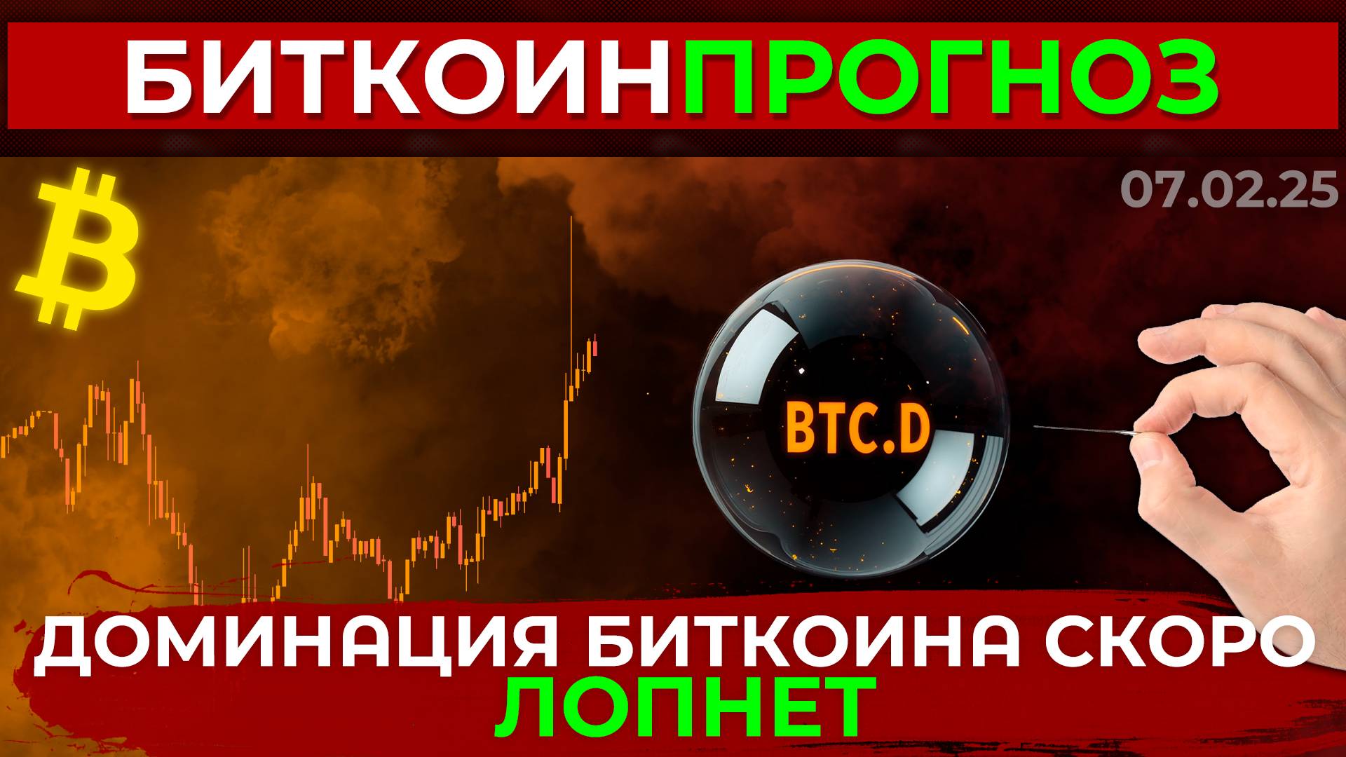 Биткоин Прогноз / Доминация Биткоина Скоро Лопнет