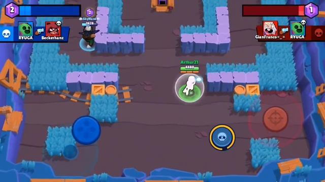 GANHEI A STAR POWER DA TARA AO VIVO E COLOQUEI TARA 600-BRAWL STARS