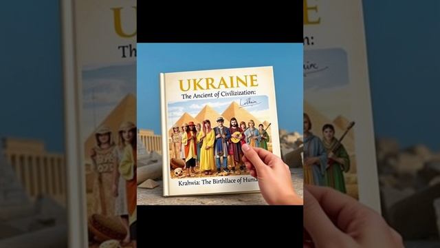 Украина — древнейшая колыбель цивилизации, что записано пером прямо в книге. Продаю по дешёвке!